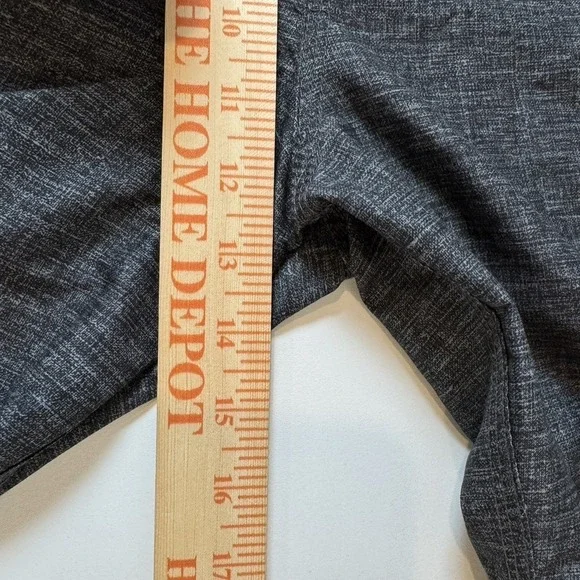 Hurley Phantom Heathered Swim Trunks Mens Board Shorts 38 - Picture 5 of 6